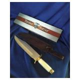 Timber Rattler Custom Steel Bowie Knive
