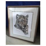 Guy Coheleach Signed Cheetah Print
