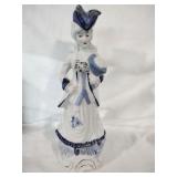 Porcelain Colonial Lady Figure