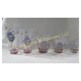 rare set Libby glasses