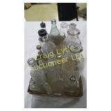 vintage glass bottles