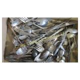Large silverware lot