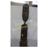 African Candle wall sconce