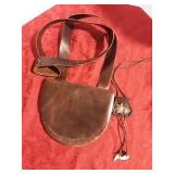 Brown leather shoulder possible bag