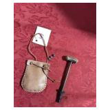 Black powder ball bag and short starter