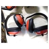 Two pair of protective ear wear