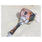 Stihl FS110R weedeater with hedge trimmer head