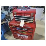 2pc Craftsman Tool Box with misc contents