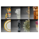 Fine Estate Collections - Asian, Vintage Glass, Servingware, Quality Furnishings, Fine Art & more