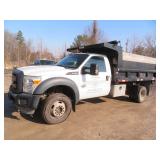 2012 Ford F-550 4x4 Dump Truck