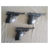 Walther P38 pistols