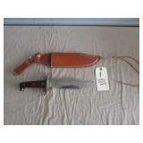 Western Bowie knife