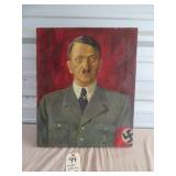Hitler Oil Painting