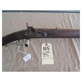 105 Unmarked Percussion rifle