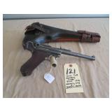 121 DWM 1918 9mm Artillery Luger