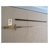 196 Ceremonial sword