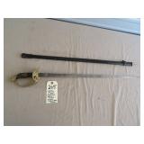 205 German Damascus sword