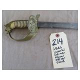 214 Prussian Naval sword