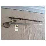 244 SK&C Saxon officer sword