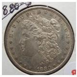 1880-S Morgan Silver Dollar.