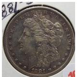 1881-S Morgan Silver Dollar.