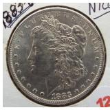 1883-O Morgan Silver Dollar.