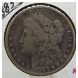 1883-S Morgan Silver Dollar.
