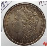 1884 Morgan Silver Dollar. Nice.