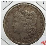 1899-O Morgan Silver Dollar.