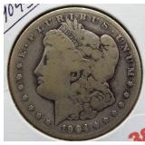 1904-S Morgan Silver Dollar.