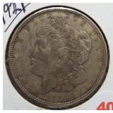 1921 Morgan Silver Dollar.