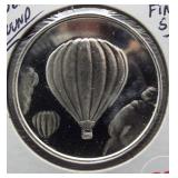 One Ounce .999 Fine Silver Round.