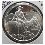 One Ounce .999 Fine Silver Round.