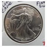 2000 One Ounce Silver Eagle.