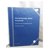 Partial Washington Silver Quarter Album