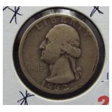 1932-D Washington Silver Quarter.