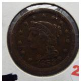 1853 Large Cent.