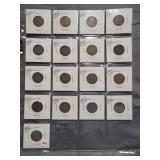 (17) Liberty Nickels. Dates: 1902, 3-1907, 1908,