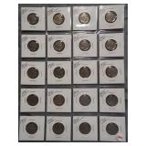 (20) 1935 Buffalo Nickels.