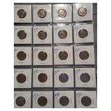 (20) 1936 Buffalo Nickels.