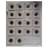 (18) 1916-S Lincoln Wheat Cents.