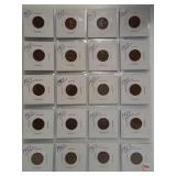 (20) 1927 Lincoln Wheat Cents.