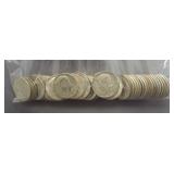 (50) Assorted Dates 1965-1969 Kennedy 40% Silver