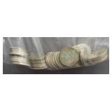 (50) Assorted Dates 1934-1939 Washington 90%