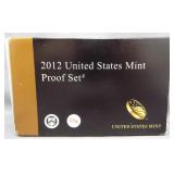 2012 US Proof set. Modern key date.