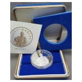One ounce .999 silver Bank of China honoring Dr.