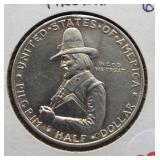 1920 Pilgrim half dollar. GEM BU.
