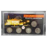 19th-20th Century quarter collection.