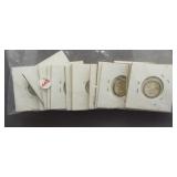 (25) Mostly BU Roosevelt silver dimes of various