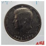 1976-S Kennedy half dollar.